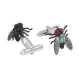 Colorful Metal Insect Flies Cufflinks For Mens French Shirt