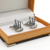 iGame Arrival Bagpipe Cuff Links Scottish Smallpipes Brass Material