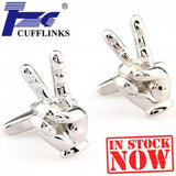 Metal Cufflink Cuff Link 2 Pairs Set