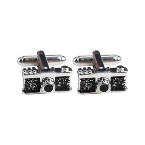 Vintage Camera Mens Cufflinks Hip-hop Sleeve Button For Shirt Suit Blouse