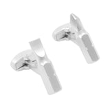 NVT Novelty Tool Cufflinks Mens Pearl Metal Cuff Buttons