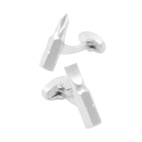 NVT Novelty Tool Cufflinks Mens Pearl Metal Cuff Buttons