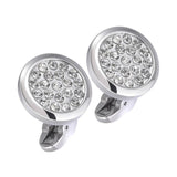 Men's Rhinestone French Cufflinks for Business Shirt