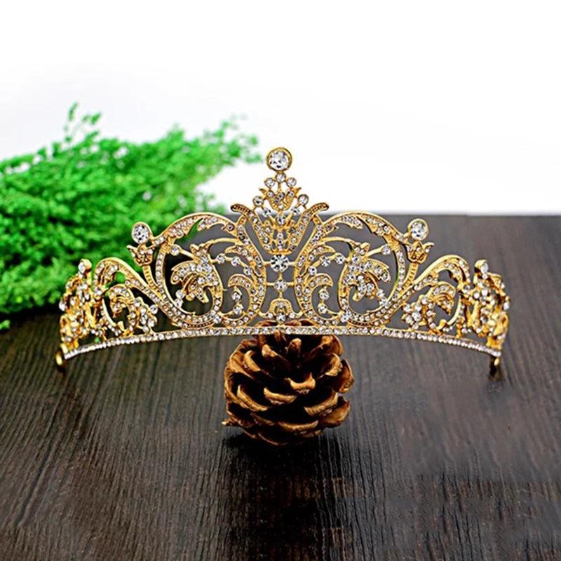 European British York Tiara Crown Girls Woman Bridal Birthday Wedding 
