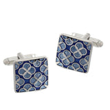 Four-leaf Clover Enamel Cufflinks