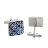 Four-leaf Clover Enamel Cufflinks