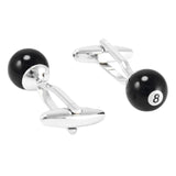 Billiards Cufflinks Ball Shape Custom Name Mens Shirt Cuffs Accessories