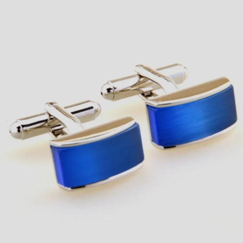 High Cat Eye Stone Copper Cufflinks Men's & Women's Wedding Party Jewelry