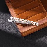 Hollow Heart Skeleton Tie Clip Business Collar Men