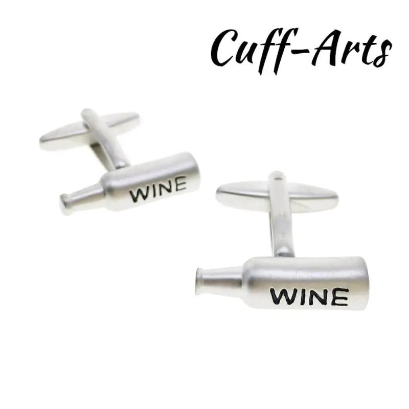 Wine Bottle Cufflinks Gift Men Jewelry Gemelos Gemelli Spinki C10480