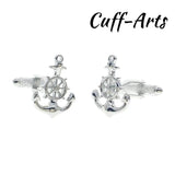 Anchor Cufflinks Gemelos Gemelli by Cuffarts C10475