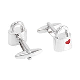 French Shirt Cufflinks Couple Love Lock Business Cuff Lin