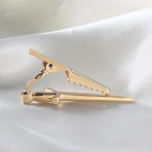 Golden Sword Tie Clip for Men's Business Banquet