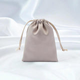 5pcs Silk Satin Jewelry Gift Bags 7x9cm Drawstring Velvet Pouch Wedding Favors