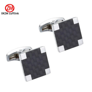 Carbon Fiber Cufflinks Wedding Wholesale/Retail