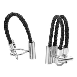Stainless Steel Rope Men's Cufflinks French Cuff