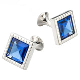 Crystal Cufflinks Wedding Suit Shirt Gemelos Jewelry