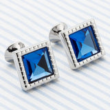 Crystal Cufflinks Wedding Suit Shirt Gemelos Jewelry