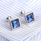 Crystal Cufflinks Wedding Suit Shirt Gemelos Jewelry