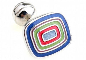 Muti-color Novelty Copper Men Cufflinks Wholesale