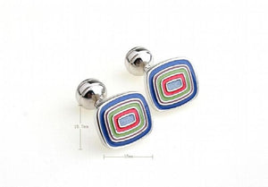 Muti-color Novelty Copper Men Cufflinks Wholesale