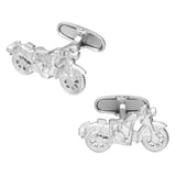 Copper Motorcycle Cufflinks for Wedding Shirt