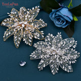 Big Flower Bridal Hair Clip Wedding Hair Accessories Bride Headdress