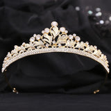 Bridal Crystal Crown Tiara Wedding Party Dress Hair Accessory