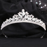 Bridal Crystal Crown Tiara Wedding Party Dress Hair Accessory