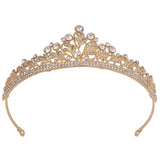 Bridal Crystal Crown Tiara Wedding Party Dress Hair Accessory