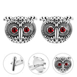Vintage Copper Owl Cufflinks for Men