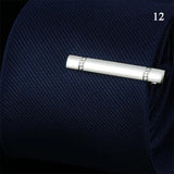 Metal Stripe Necktie Clasp Tie Clip Business Wedding Accessories