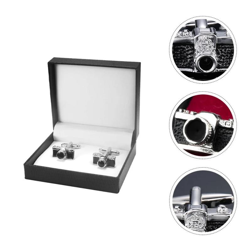 Copper Cufflinks for Men French Style