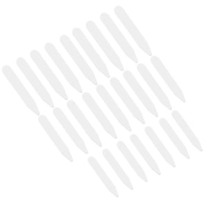 Plastic Collar Stays for Shirts 3 Sizes