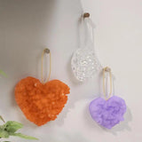 Heart Crystal Stone Necklace Pendant Resin Mold