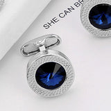 Classic Cufflinks for Men Grooms Tuxedo Dress Shirt - 57BD