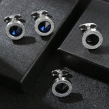 Classic Cufflinks for Men Grooms Tuxedo Dress Shirt - 57BD
