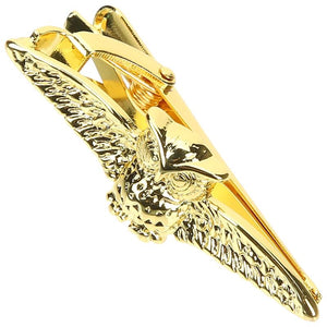Men's Owl Tie Clip for Regular Ties Necktie