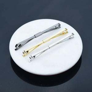 High Brass Shirt Collar Clip for Men's Unisex Suit Shirt Accessories