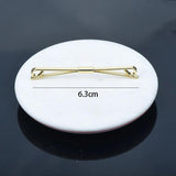 High Brass Shirt Collar Clip for Men's Unisex Suit Shirt Accessories