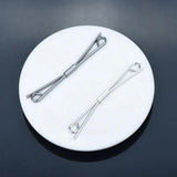 High Brass Shirt Collar Clip for Men's Unisex Suit Shirt Accessories