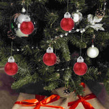 10 Pcs Christmas Ball Cover Pendant Hanging Balls Caps DIY Props