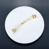 65mm Copper Collar Clip Shirt Accessories Host Wedding Jewelry