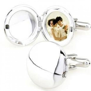 Copper Cufflink Supply - Photo Frame Cufflinks