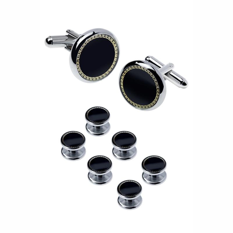 Business Wedding Party Cufflinks and Studs Set