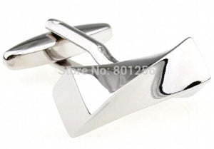 Silver Plane Men's Cuff Links Wholesale & Retail