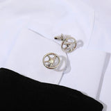 Steering Wheel Cufflinks for Men Shirt Jewelry