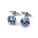 C-MAN Jewelry knot cufflinks for mens High abotoaduras