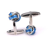 C-MAN Jewelry knot cufflinks for mens High abotoaduras