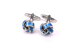 C-MAN Jewelry knot cufflinks for mens High abotoaduras